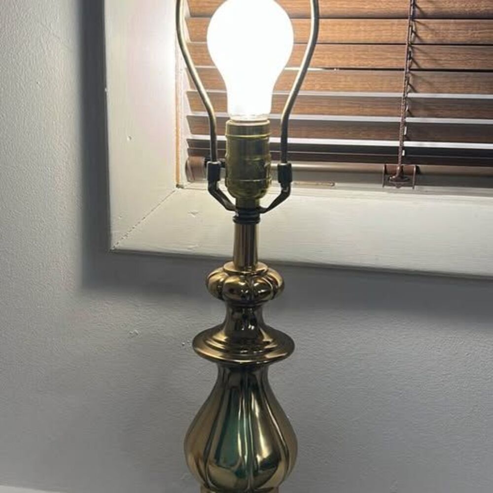 Vintage Brass Table Lamp
